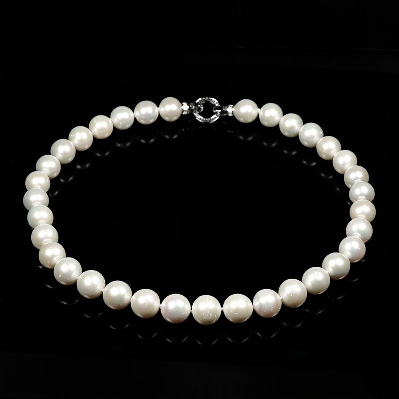 【正佳珠宝】天然珍珠 顶级大珠珍珠塔链 11-13mm 珍珠项链 - 项链 - 半宝石 多色