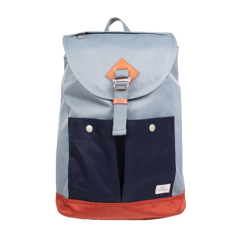 【彩虹 | DOUGHNUT】MONTANA EARTH TONE 洗水牛仔X航海蓝 - 后背包/双肩包 - 尼龙 多色