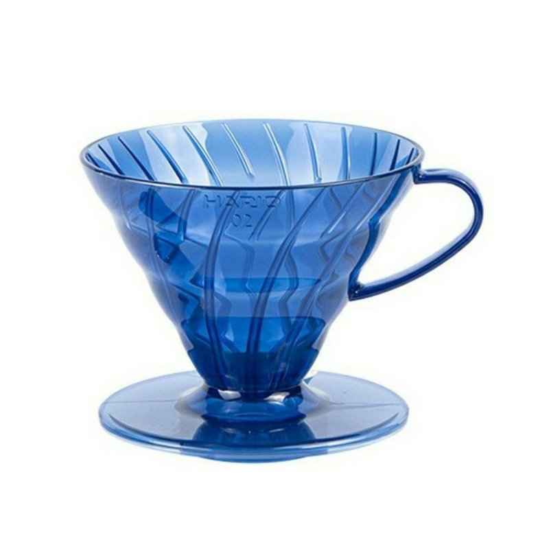 HARIO V60普鲁士蓝02树脂滤杯/VD-02-TBU-TW - 咖啡壶/周边 - 树脂 蓝色