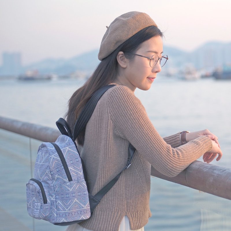 Tribal Mesh 旅者的探秘 小背包 - 后背包/双肩包 - 防水材质 