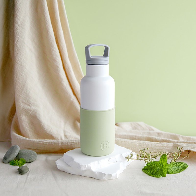 简约生活 CinCin White系列 | 白瓶-薄荷奶油 480ml - 保温瓶/保温杯 - 不锈钢 白色