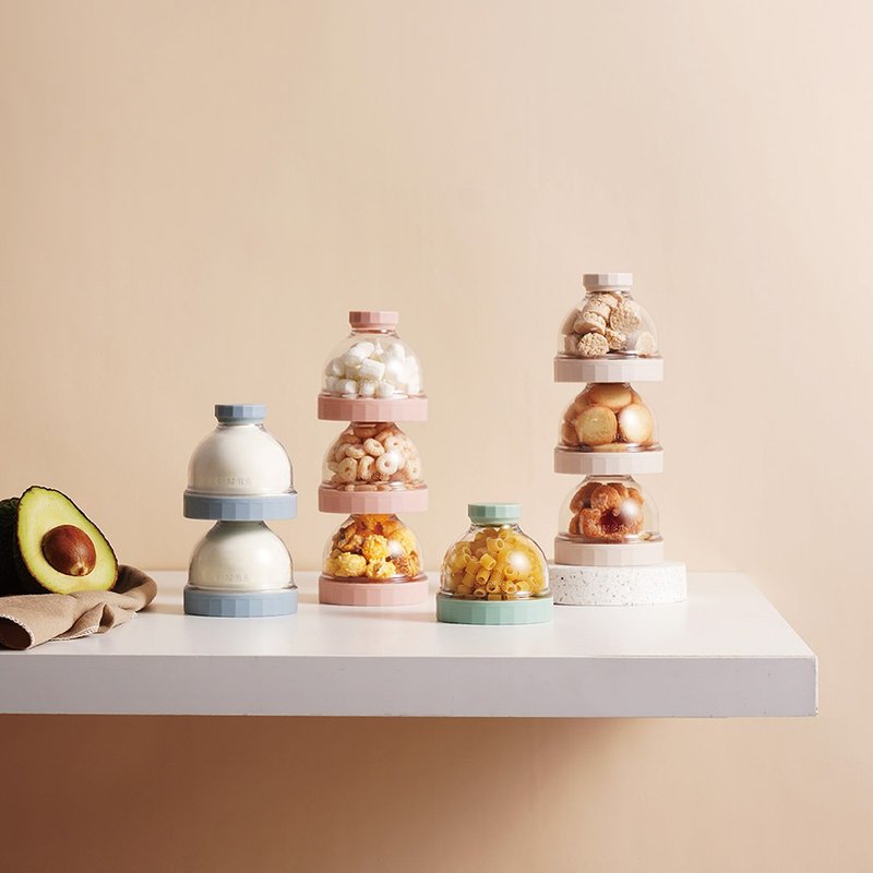 【Simba小狮王辛巴】神奇定量奶粉罐 - 儿童餐具/餐盘 - 塑料 