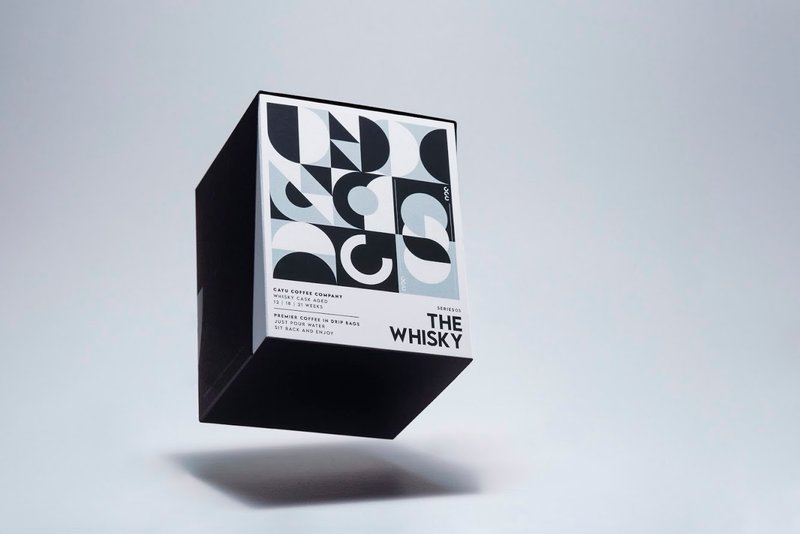 THE WHISKY (UK) DRIP BAG COFFEE - 咖啡 - 纸 黑色