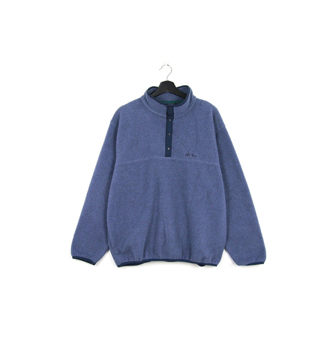Back to Green:: L.L.Bean 摇粒绒上衣 灰蓝 //vintage - 女装上衣 - 聚酯纤维 