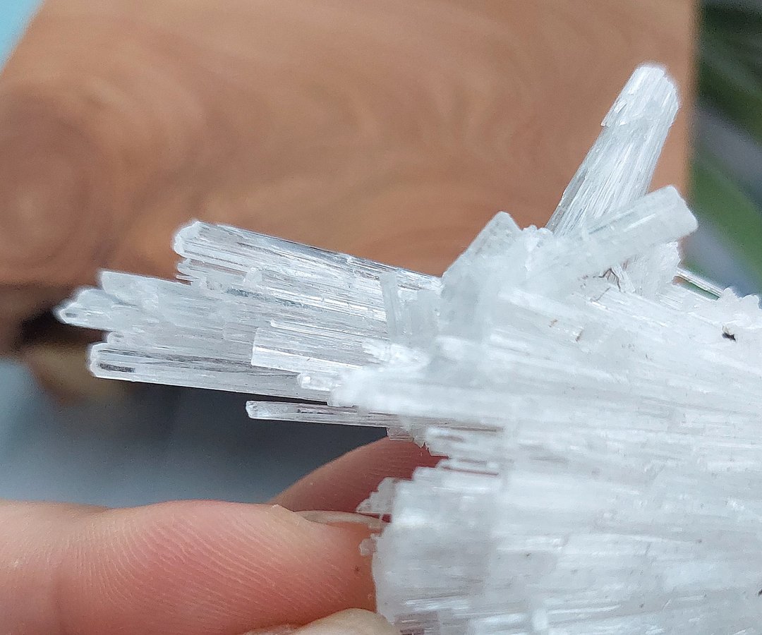 Scolecite  印度产地 钙沸石 天然矿石 原矿 - 摆饰 - 其他材质 