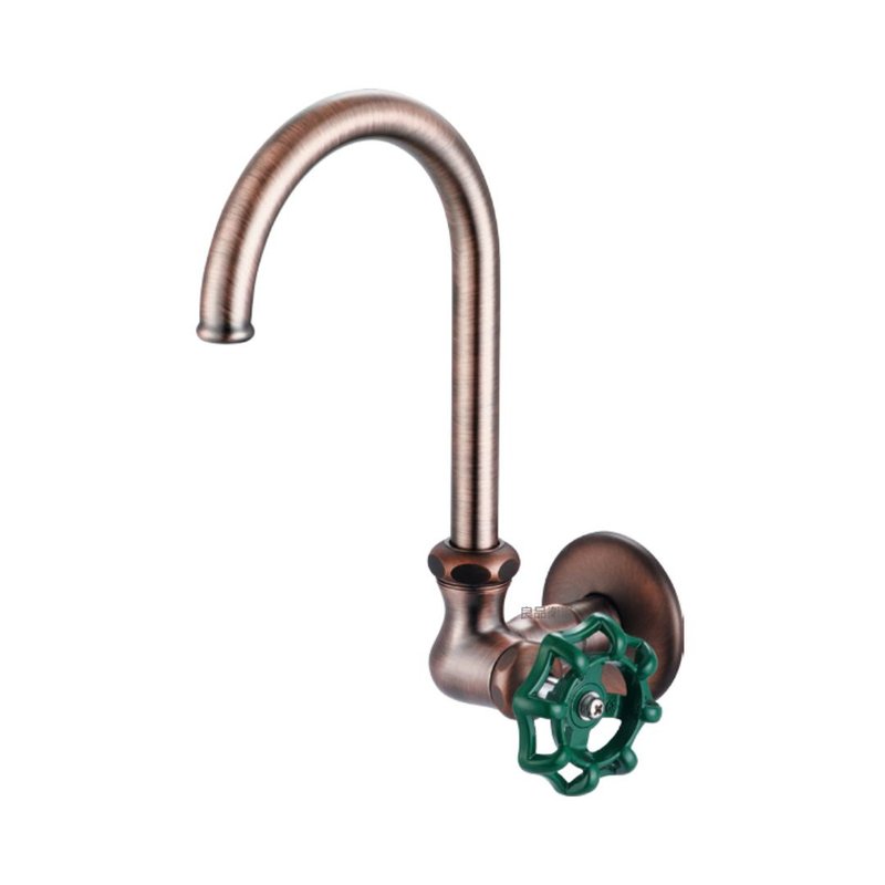 【人水良品卫浴】绿园壁式自由栓(O型)古丝34-321 台湾制造水龙头 - 卫浴用品 - 铜/黄铜 咖啡色