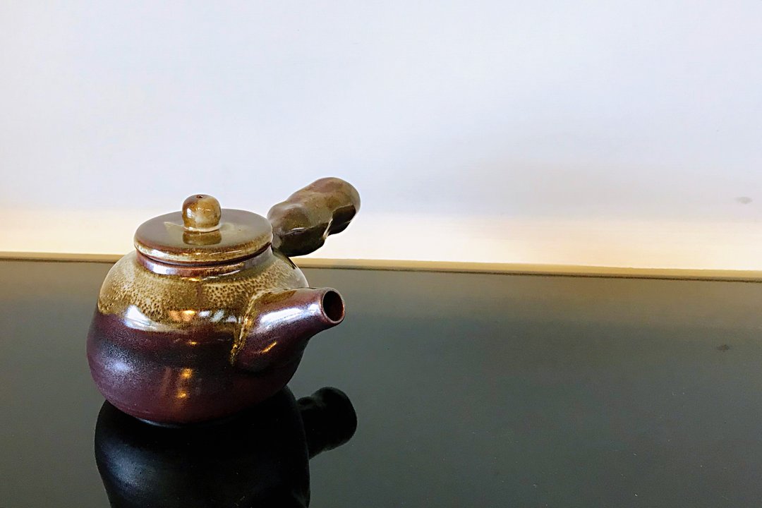 珏册陶瓷坊-紫铜离心壶 • 手拉胚、手制、茶壶、茶具/孤品、盒装 - 茶具/茶杯 - 陶 紫色