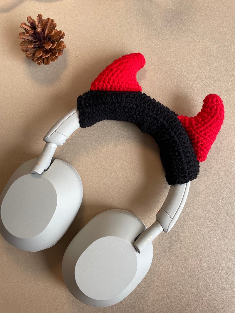 原创设计愤怒的牛角AirPod Max 保护套 索尼 XM5 头戴式耳机保护 - 耳机 - 其他材质 