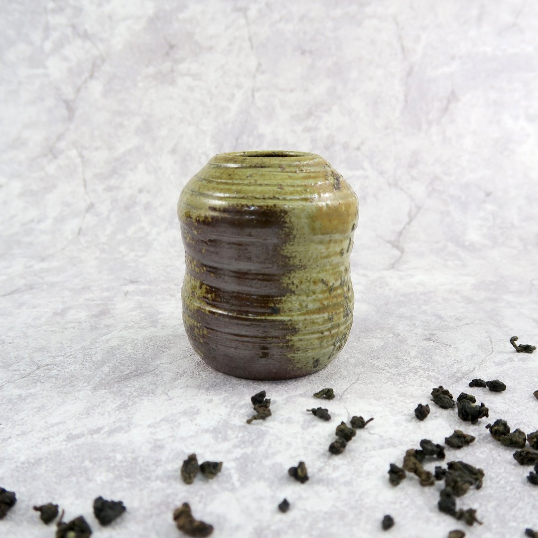 添兴窑/柴烧小品-花瓶#4 - 植栽/盆栽 - 陶 咖啡色