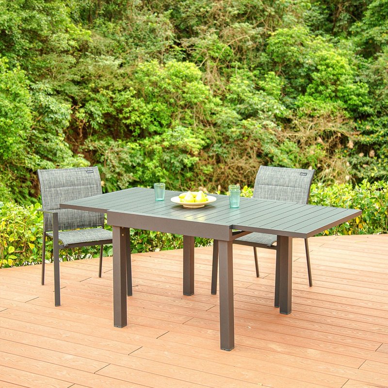 Lagoon海边延伸桌90 - 餐桌/书桌 - 铝合金 