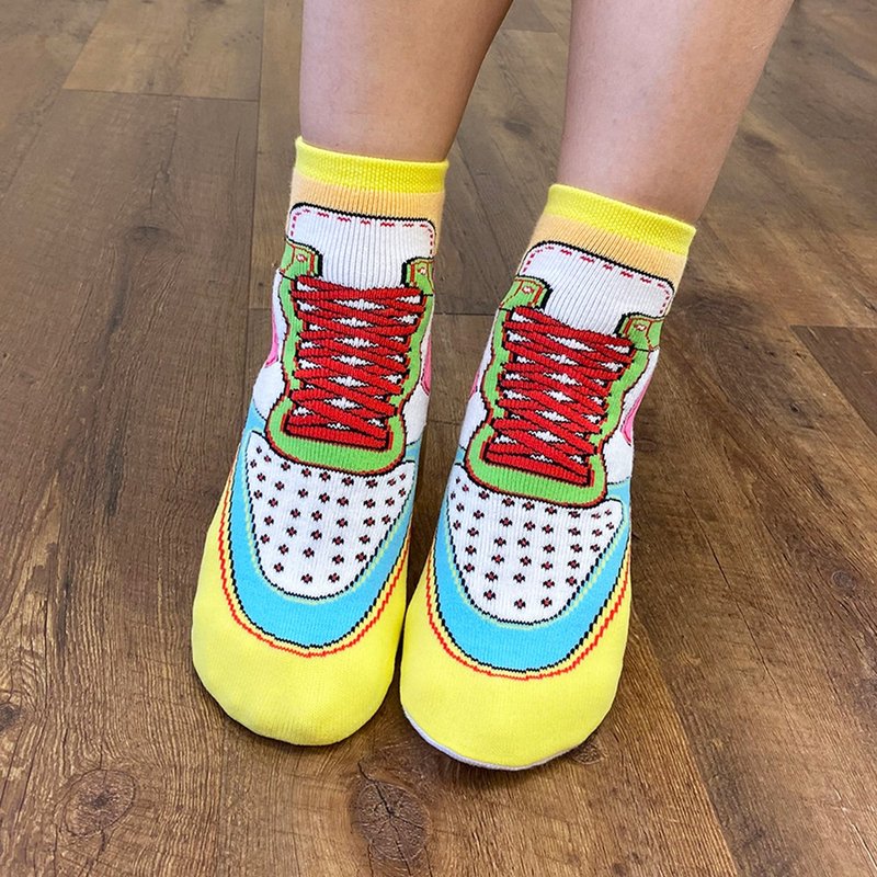 推荐【SOCKS鞋型袜】PUFF│中筒袜 男袜 女袜 | 交换礼 - 袜子 - 其他材质 