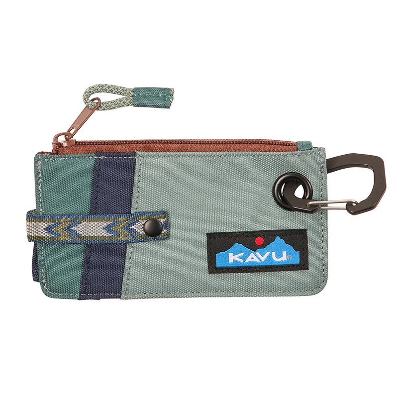 【西雅图 KAVU】Clipper Card Case 零钱包 树木保护者 #9464 - 皮夹/钱包 - 其他材质 绿色