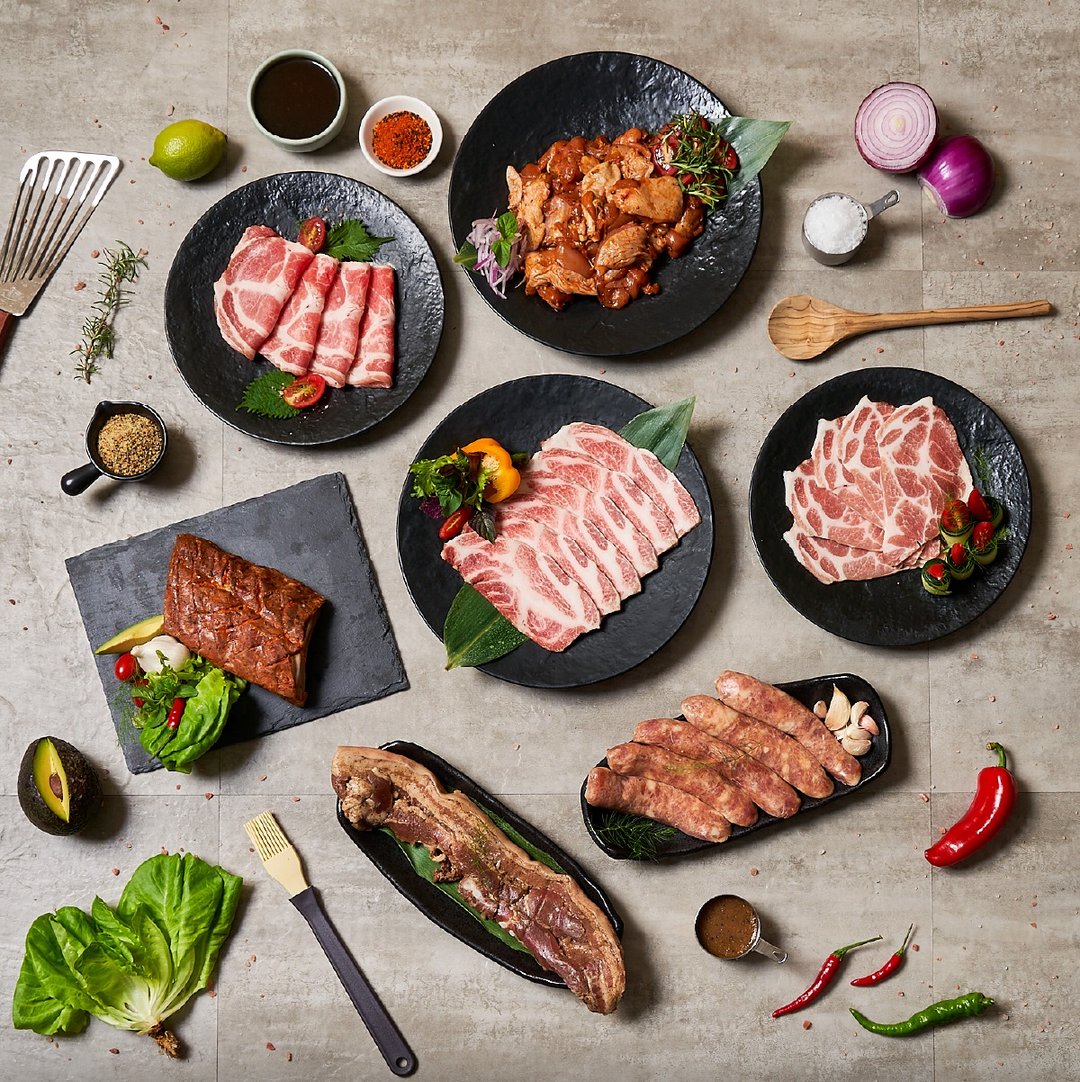 【包邮】独家BBQ碳烤猪肋排烤肉组(无牛肉)－送精选4种调味酱 - 其他 - 其他材质 