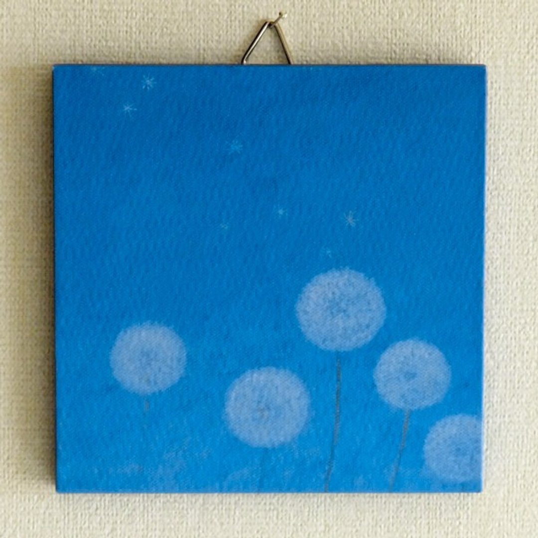 Mini panel No.31 / Fragment of memory - 海报/装饰画/版画 - 纸 蓝色