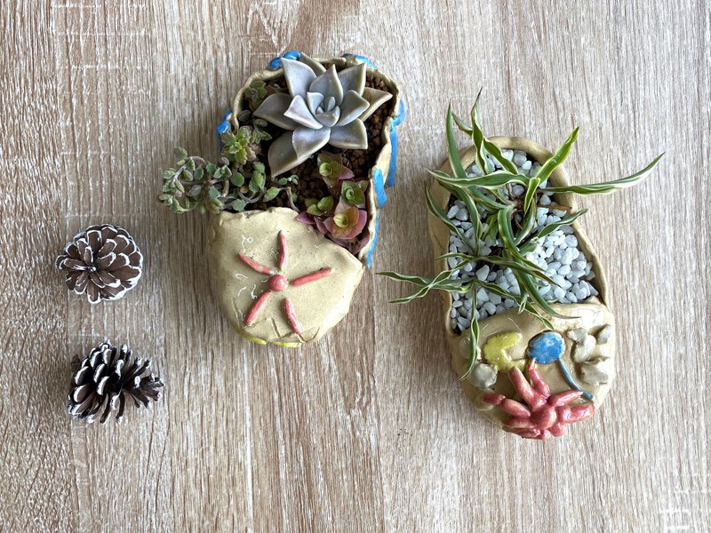儿童节陶艺鞋子花器diy - 陶艺 - 陶 