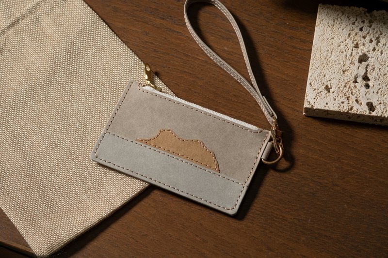 【环保永续】香港塞拉利昂系列 零钱包 散纸包 皮革纸 环保 - 零钱包 - 其他材质 灰色