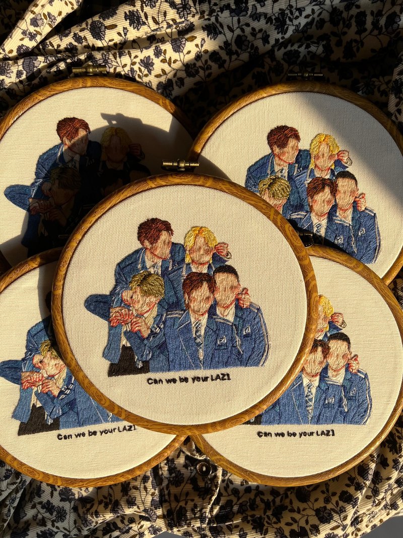 无脸刺绣，小尺寸 - 摆饰 - 绣线 多色