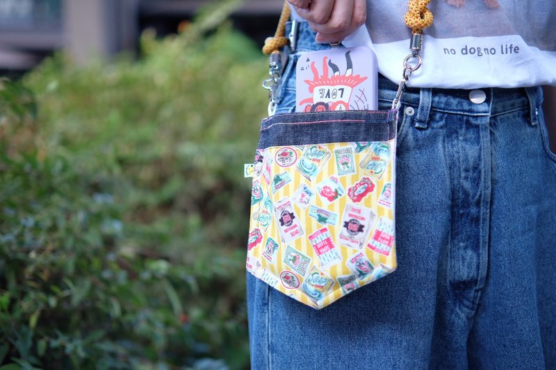 黄色零食 x 牛仔口袋 - 其他 - 棉．麻 
