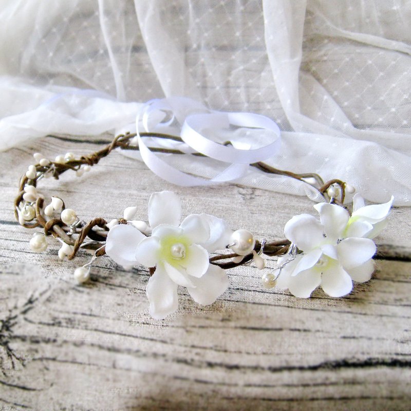 新娘花冠- 欧陆田园风花环 C11 - 发饰 - 丝．绢 