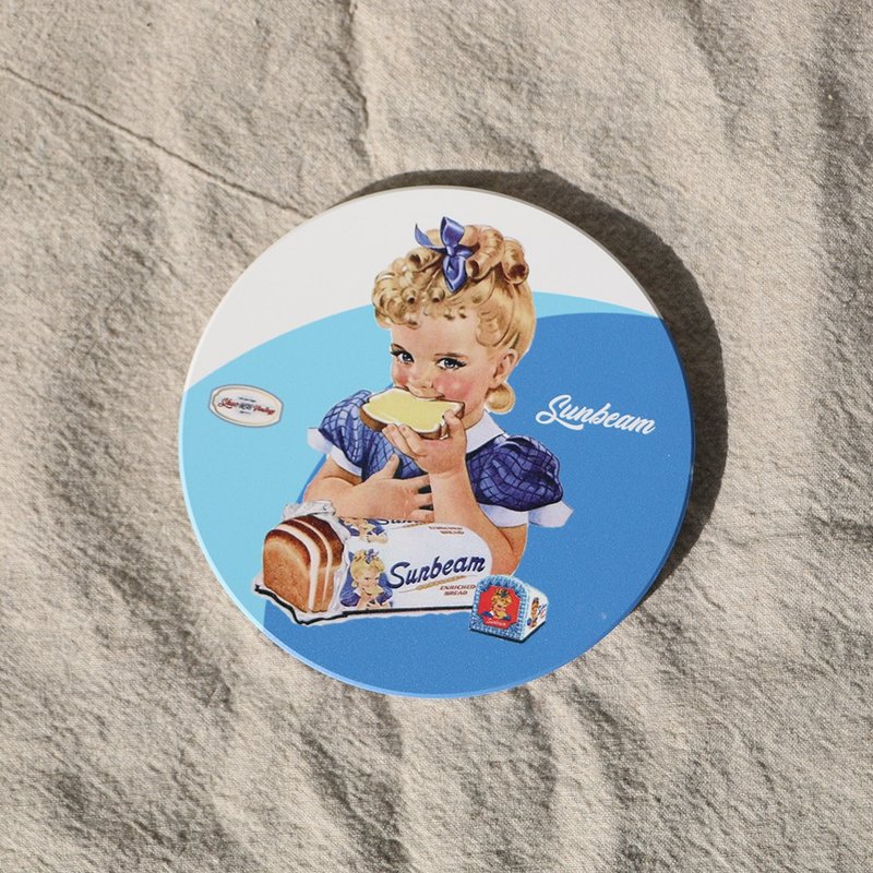 Sunbeam 陶瓷吸水杯垫 - 杯垫 - 陶 白色