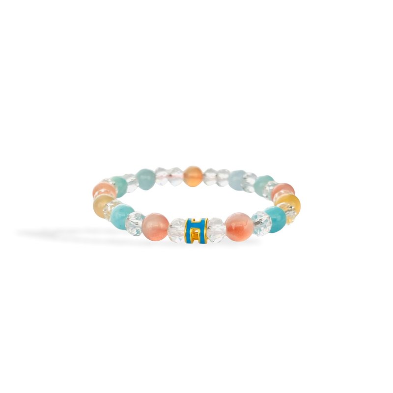 限量优惠 天河石 盐源玛瑙 白水晶 - 手链/手环 - 水晶 