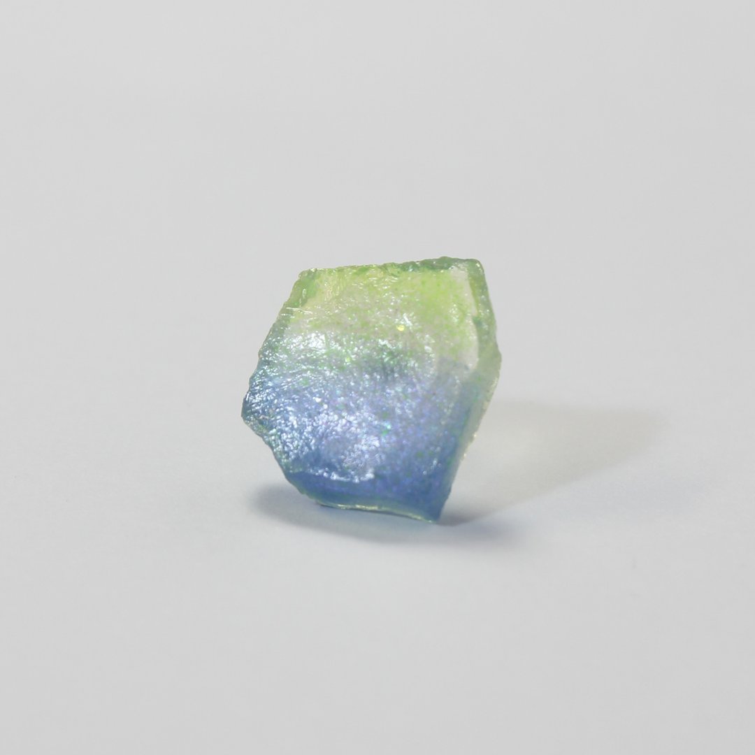宇宙飘流 002 / 树脂耳环 - 单只 - 耳环/耳夹 - 树脂 蓝色