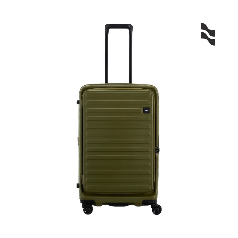 升级版【LOJEL】CUBO FIT 28寸前开扩充防盗拉链箱 仙人掌绿 - 行李箱/行李箱保护套 - 其他材质 绿色