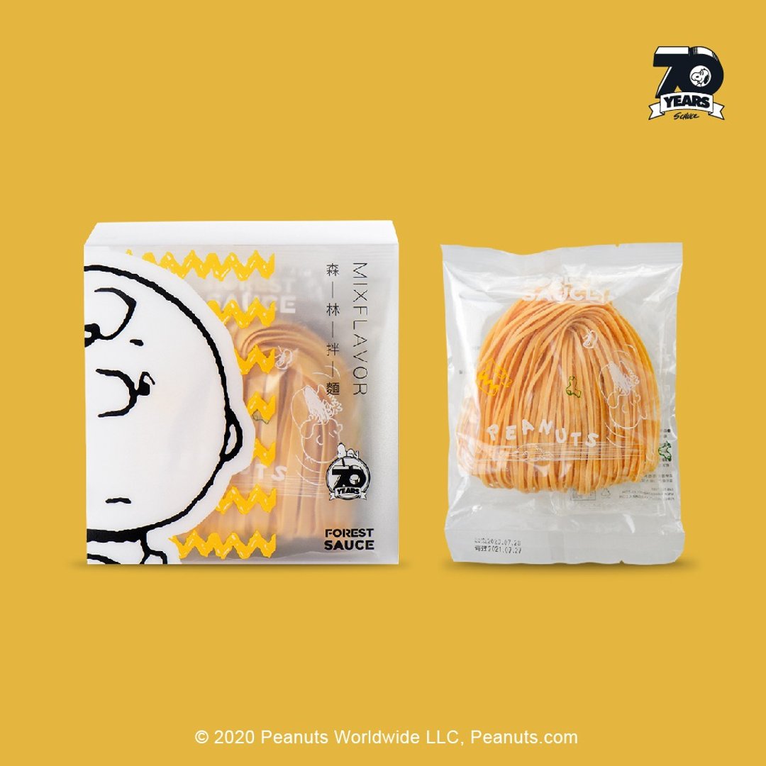 欢乐70周年-森林史努比拌面 - 面/面线/米粉 - 新鲜食材 