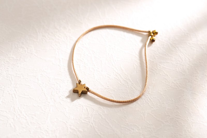 Charlene牵引 莹丝手绳-F款15L-手作 手环 手链 对链 脚链 项链 - 手链/手环 - 其他金属 金色