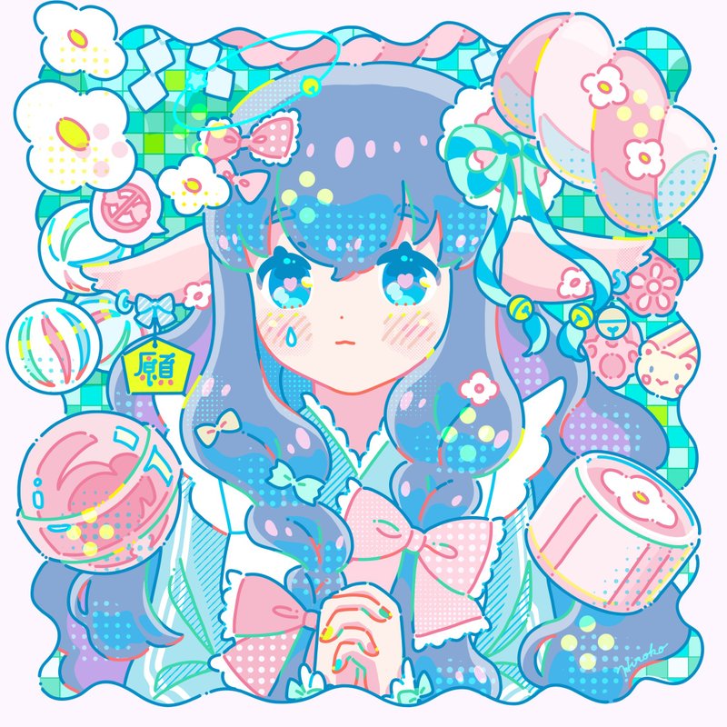 方形明信片 - 愿 - 卡片/明信片 - 纸 多色