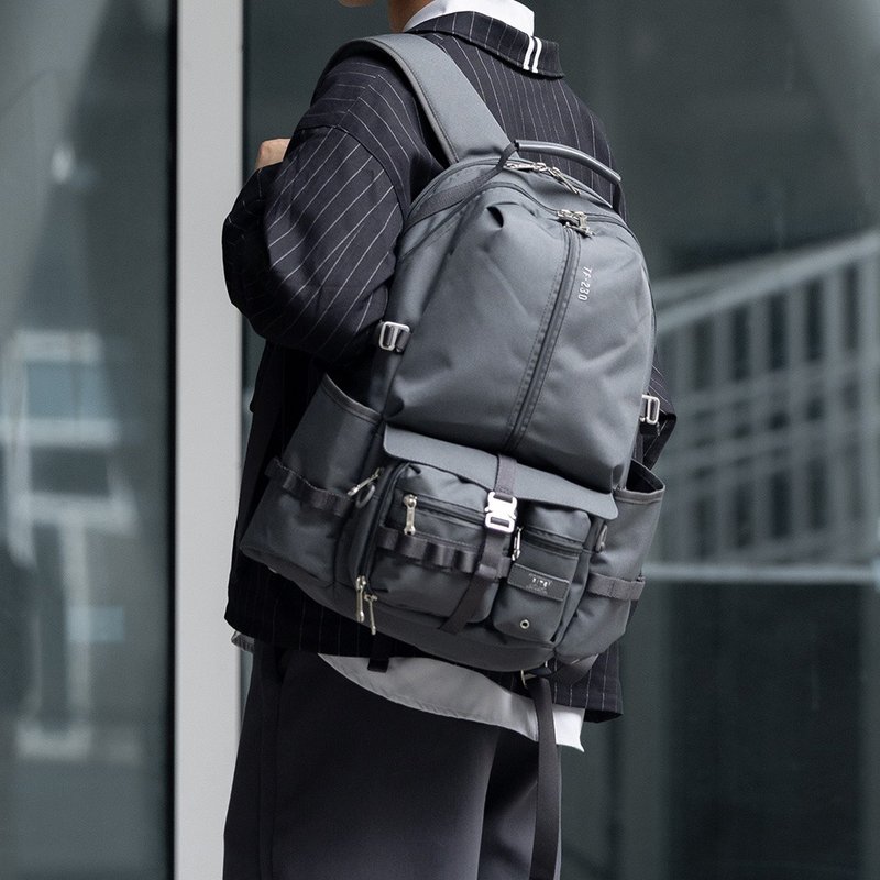 【RITE 】TF-230两栖快拆后背包－钢岩灰 Steel Ash - 后背包/双肩包 - 环保材料 