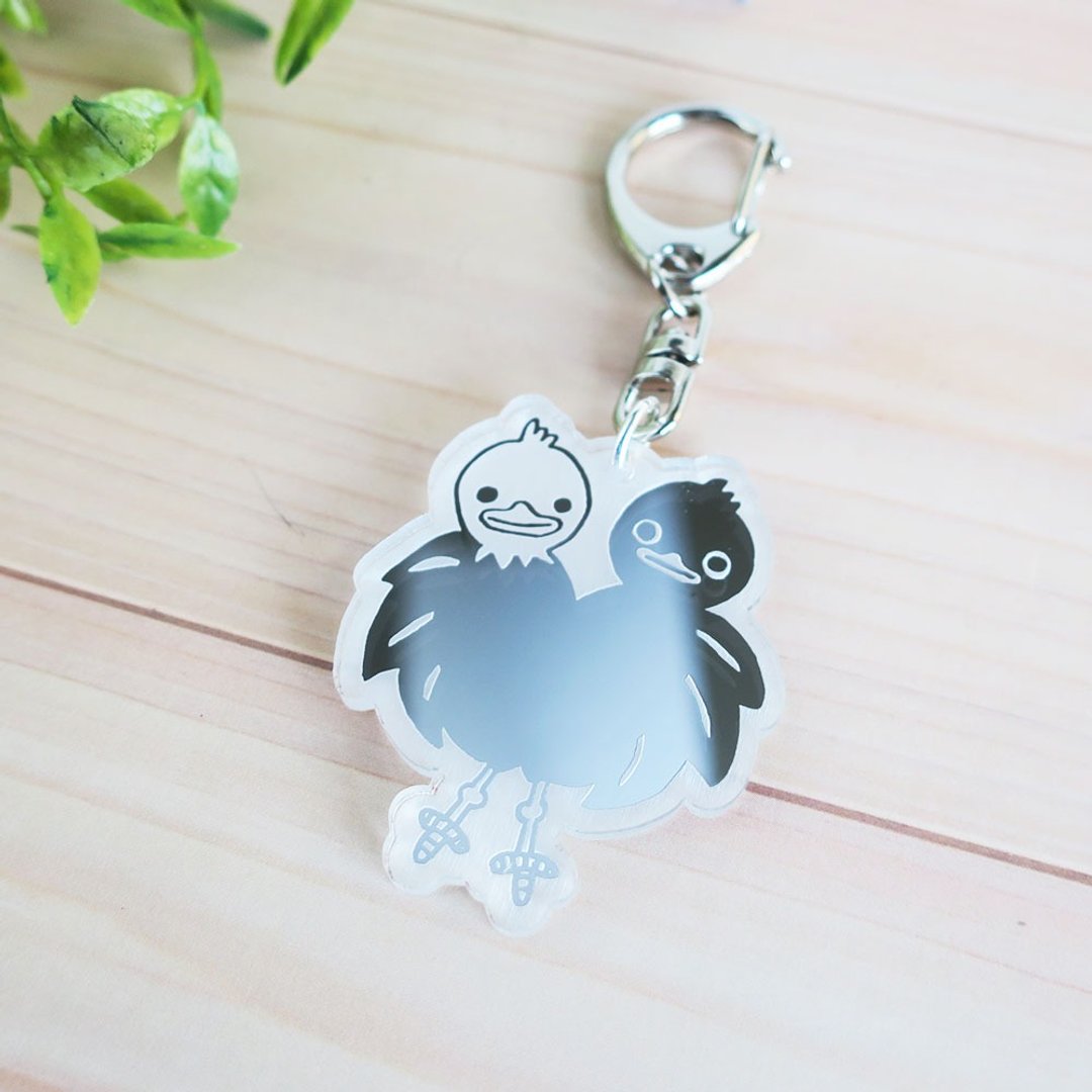 Yogennotori Keychain Free Shipping - 钥匙链/钥匙包 - 其他材质 银色