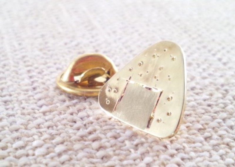 Onigiri [L] Pin Badge - 胸针 - 其他金属 