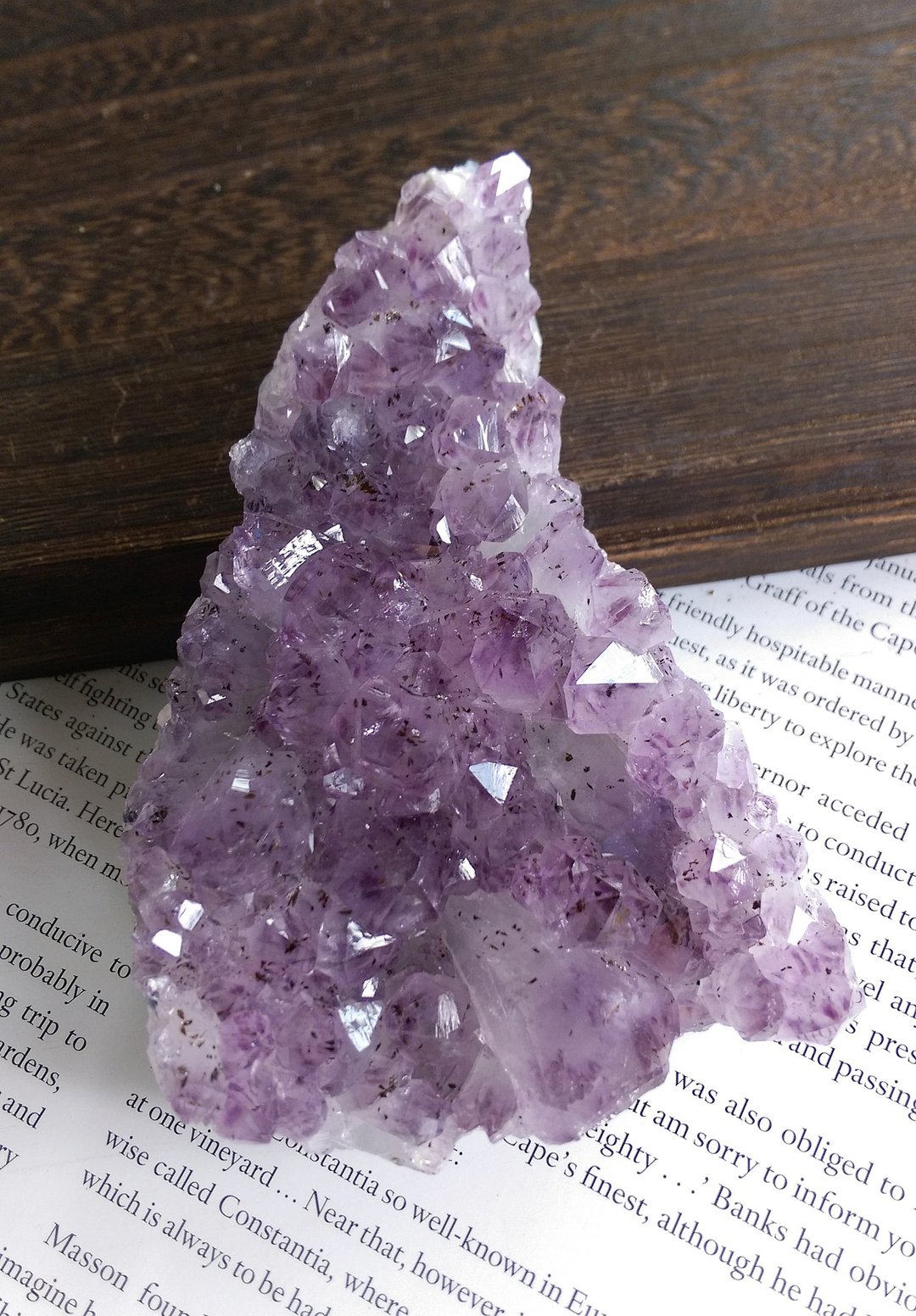 Amethyst 巴西产地 原皮紫水晶 钛晶共生 天然矿石 原矿 - 摆饰 - 其他材质 