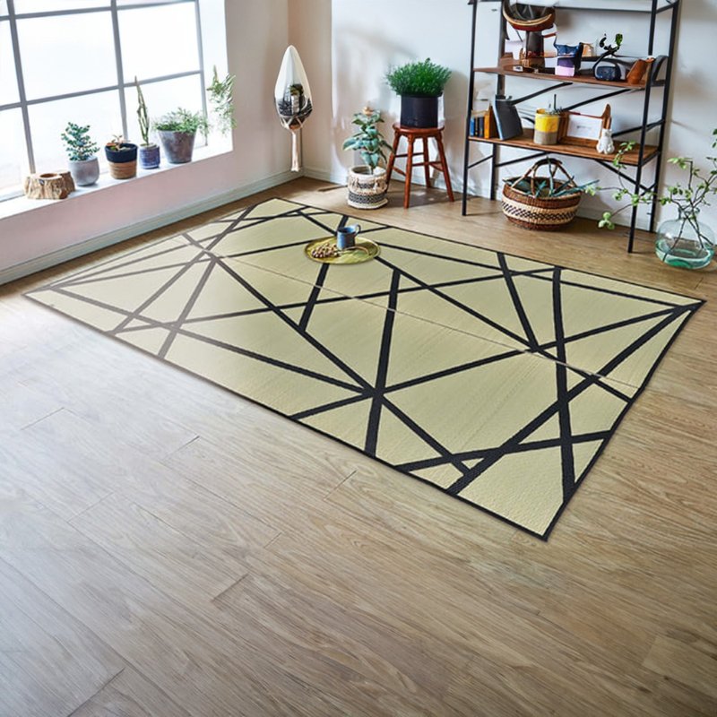 【极简时尚】蔺草地毯Lewin 极简风格搭配各类家具 天然材质 - 地垫/地毯 - 植物．花 