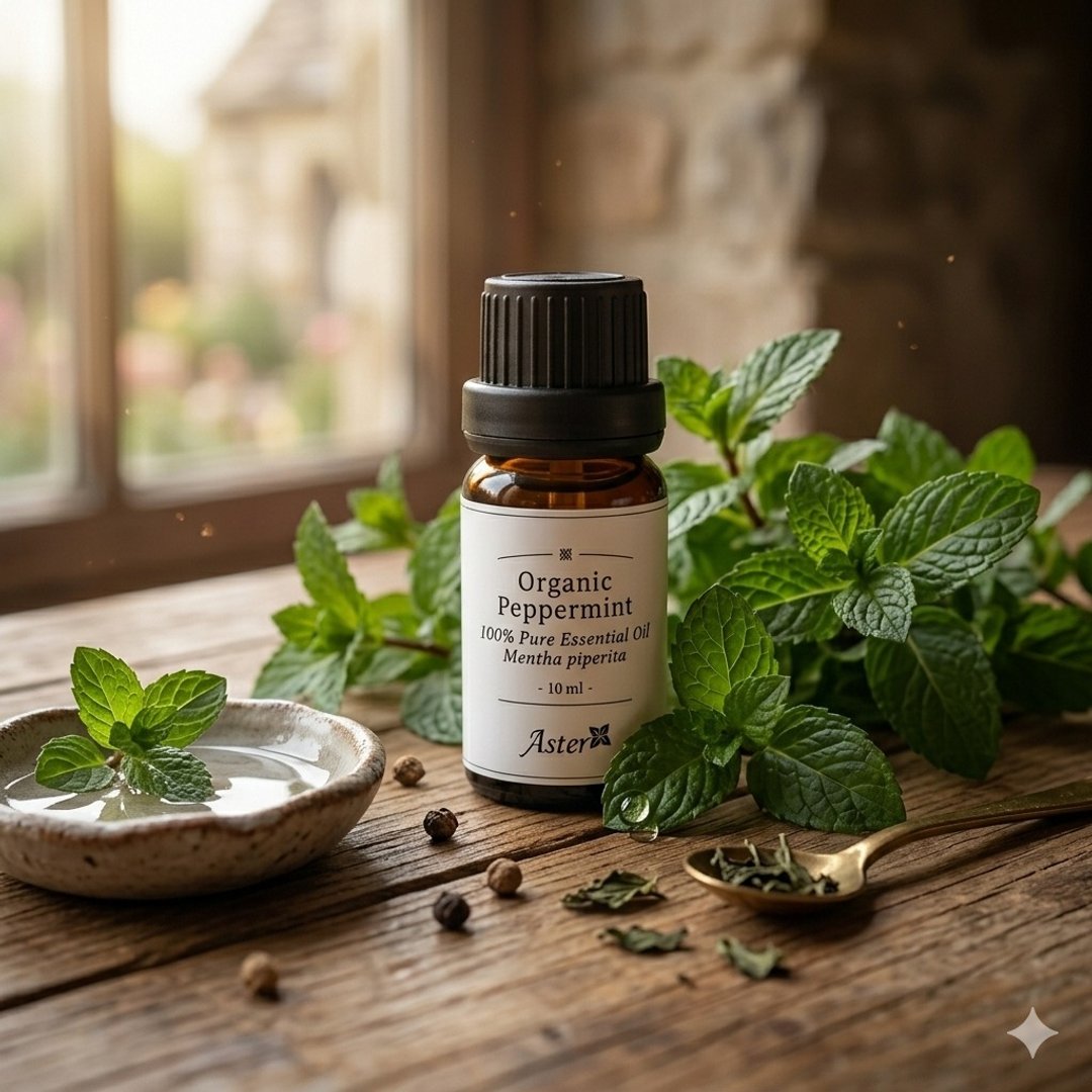 Aster Aroma - 有机胡椒薄荷香薰精油 (Mentha piperita) - 其他 - 精油 