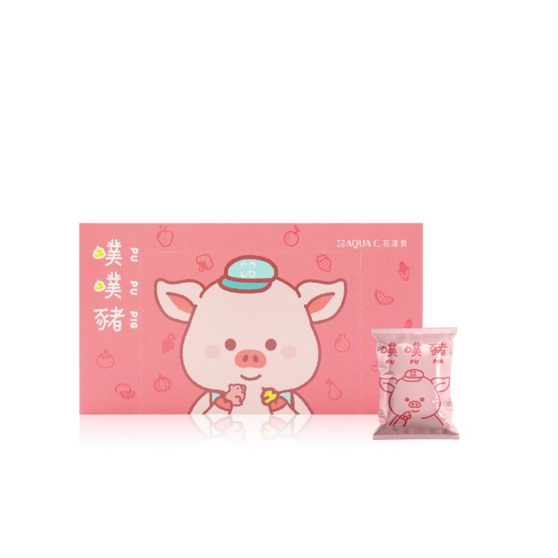AQUA C.花漾皙 纤净有酵 噗噗猪软糖(30 包/盒) - 健康/养生 - 纸 