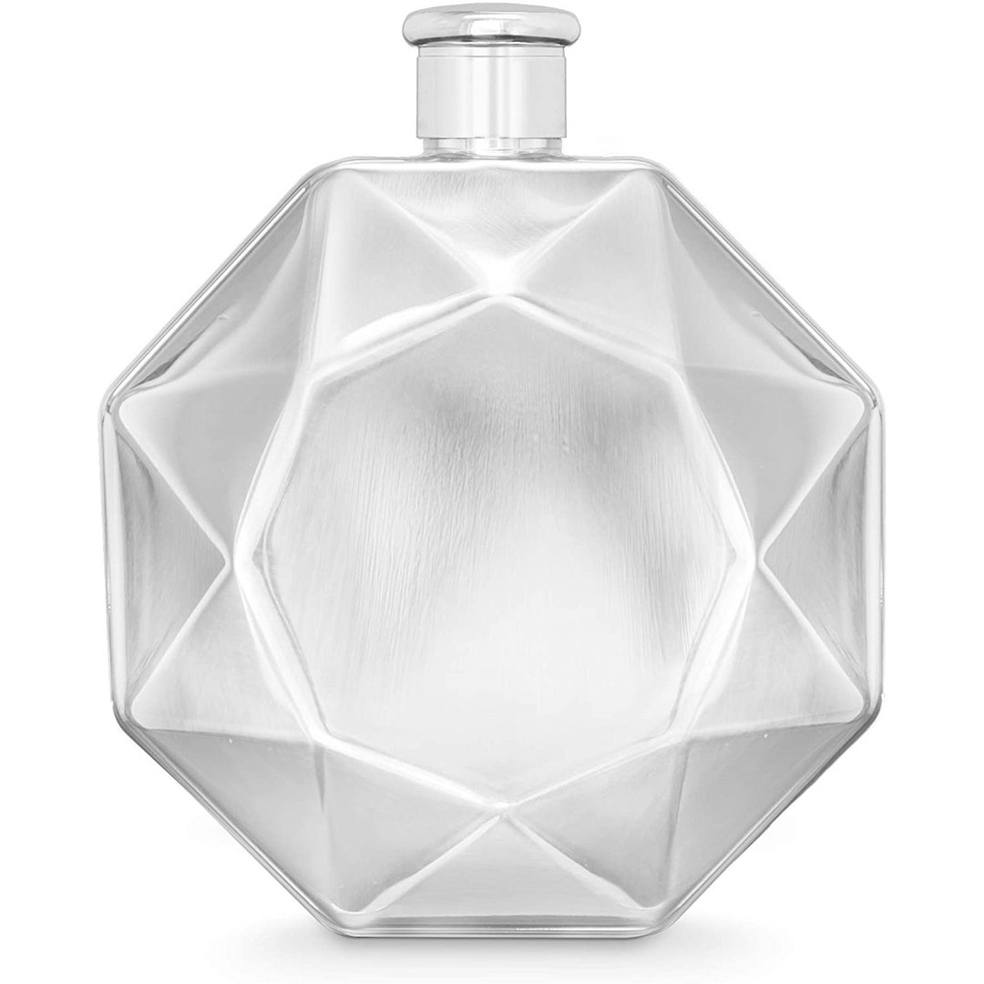 Final Touch 不锈钢钻石形酒壶 175ml - 银色 - 酒杯/酒器 - 不锈钢 银色