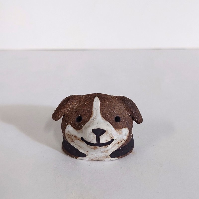 米格鲁线香座 | 陶瓷摆饰 - 香薰/精油/线香 - 陶 咖啡色