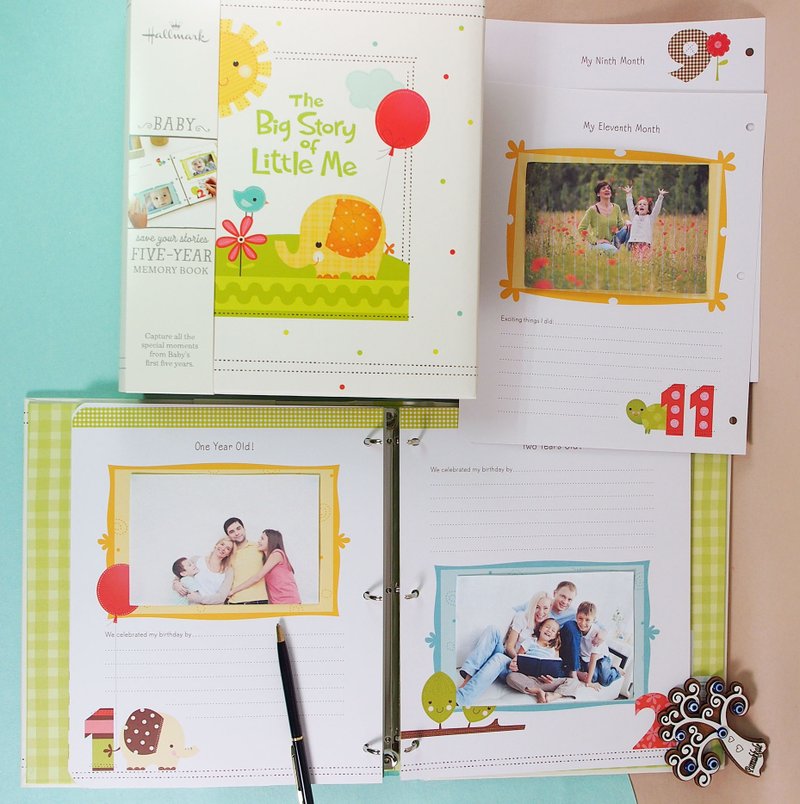 宝宝纪录本/宝贝大事纪 - 相簿/相册 - 纸 白色