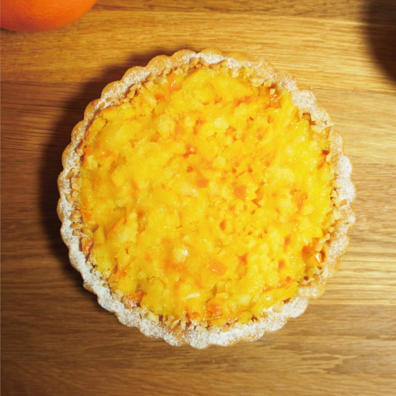 艾薇恩【水果塔】橘利甜橙塔 Lucky Orange Tart - 蛋糕/甜点 - 新鲜食材 橘色