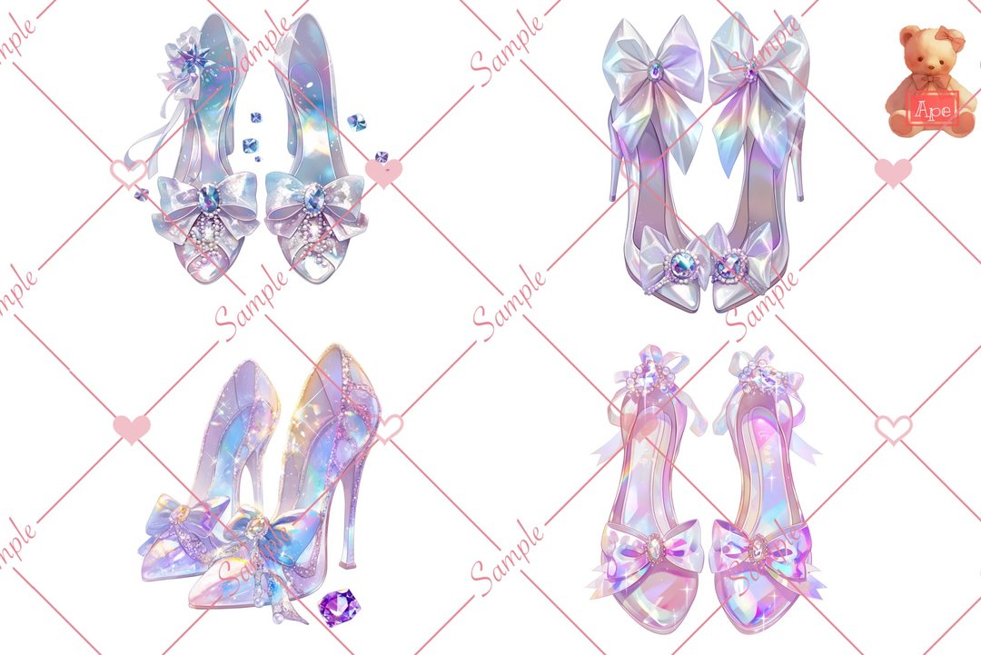 原创人物贴纸 装饰贴纸 P008 内含5张 - 贴纸 - 纸 