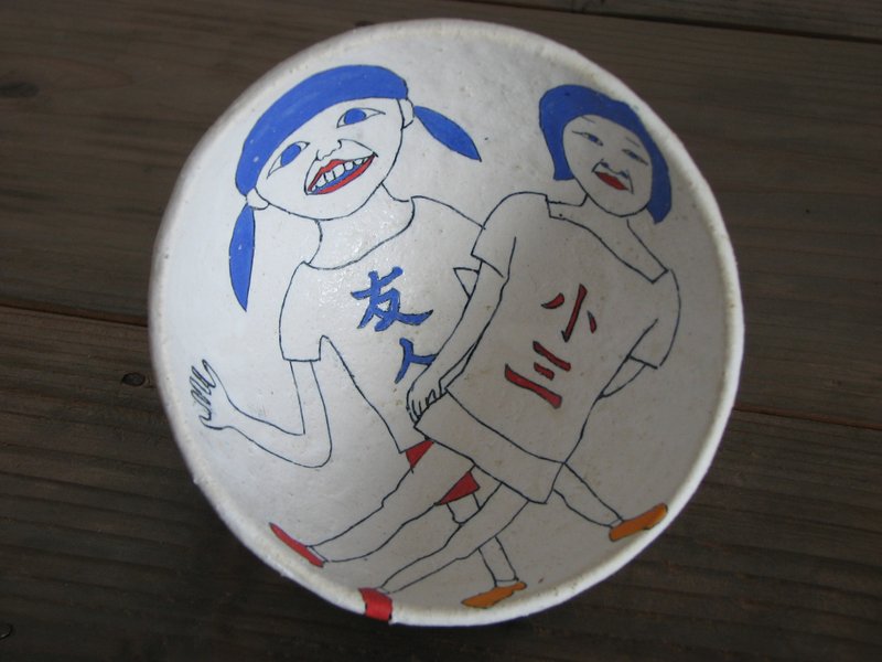 Kosan tea bowl - 花瓶/陶器 - 陶 白色