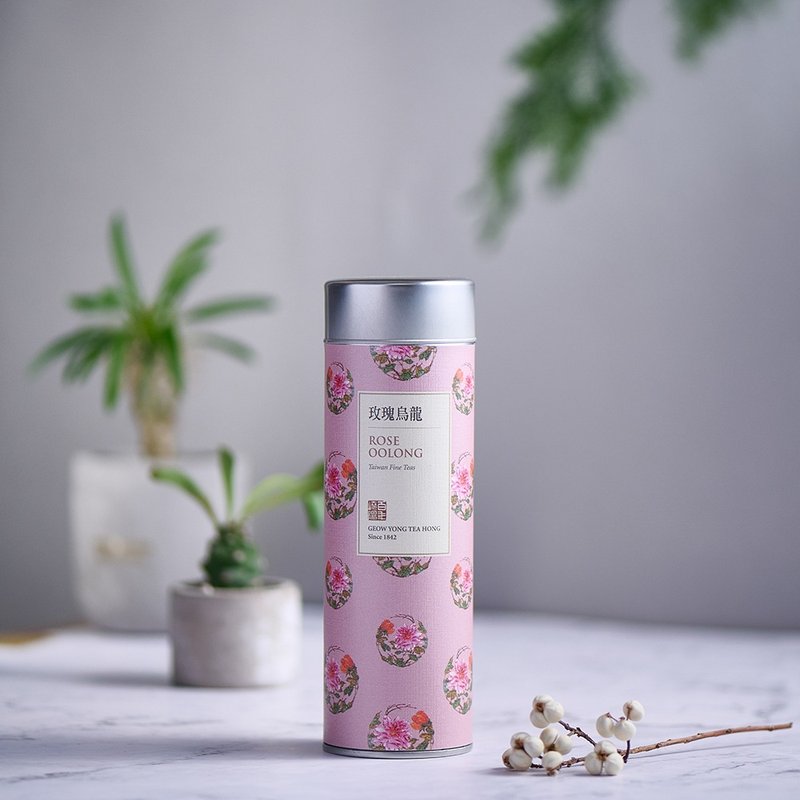 玫瑰乌龙茶 三角立体茶包(14包入) 缤纷高罐 - 茶 - 新鲜食材 
