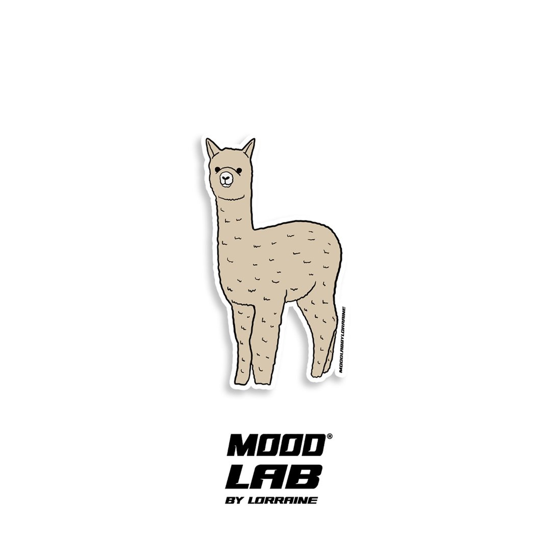 ALPACA 自家设计防水贴纸 - 贴纸 - 纸 白色