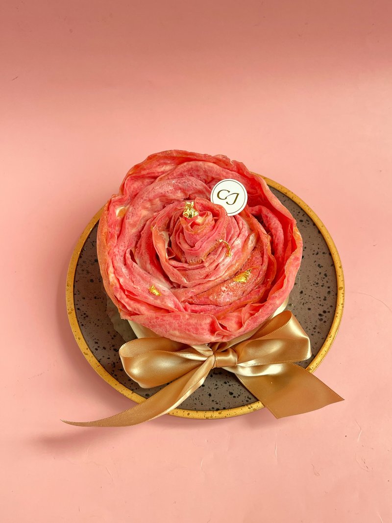 香檬致瑰千层蛋糕6寸 - 蛋糕/甜点 - 新鲜食材 红色