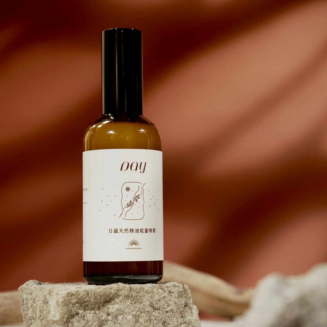 日蕴天然精油能量喷雾100ml - 香薰/精油/线香 - 其他材质 白色