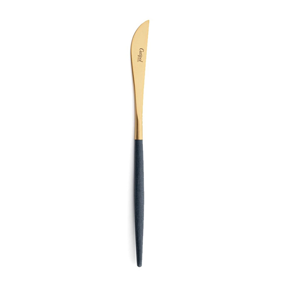 葡萄牙 Cutipol  GOA  蓝金 22CM 主餐刀 - 餐刀/叉/匙组合 - 不锈钢 蓝色