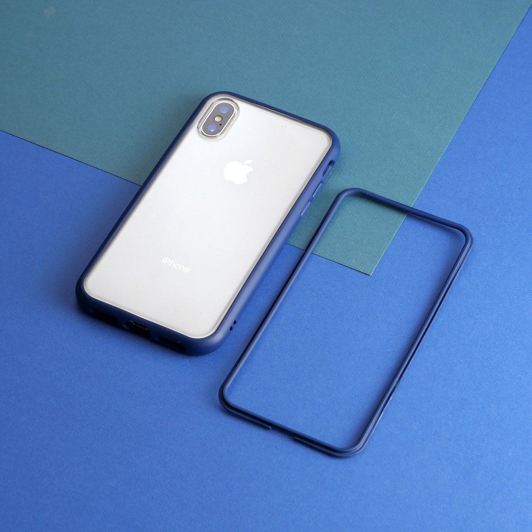 Mod NX边框背盖两用手机壳-雀蓝 for iPhone 系列 - 手机配件 - 塑料 蓝色