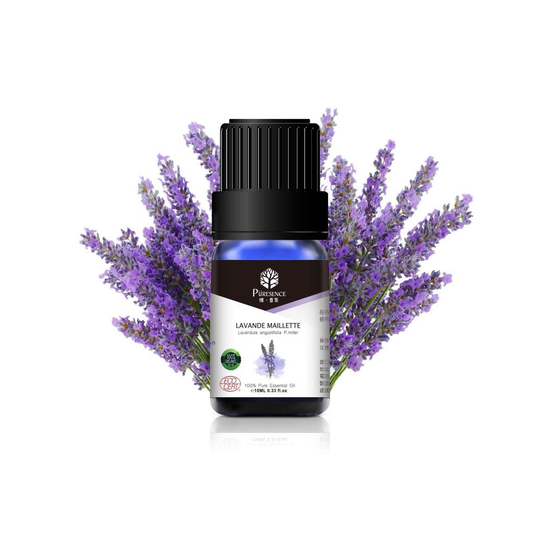 朴香氛PÜRESENCE有机美拉真正薰衣草精油10ml - 香薰/精油/线香 - 精油 紫色